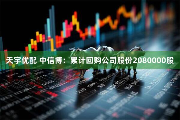 天宇优配 中信博：累计回购公司股份2080000股