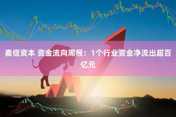 嘉信资本 资金流向周报：1个行业资金净流出超百亿元