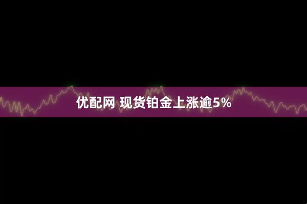 优配网 现货铂金上涨逾5%