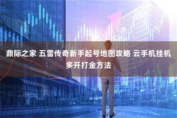 鼎际之家 五雷传奇新手起号地图攻略 云手机挂机多开打金方法